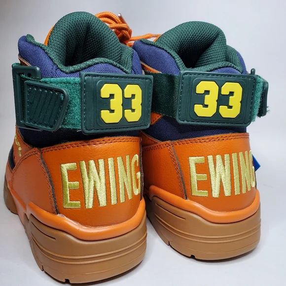 NEW Ewing Athletics Men's 33 Hi Winter Basketball Sneaker Shoes Burnt Orange - Picture 10 of 11